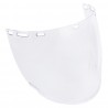 Coverguard - Visière VISIFLEX sphérique mentonnière intégrée incolore polycarbonate/ABS (VISIFLEX ROUNDED)