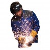 Coverguard - Visière VISIFLEX sphérique mentonnière intégrée incolore polycarbonate/ABS (VISIFLEX ROUNDED)