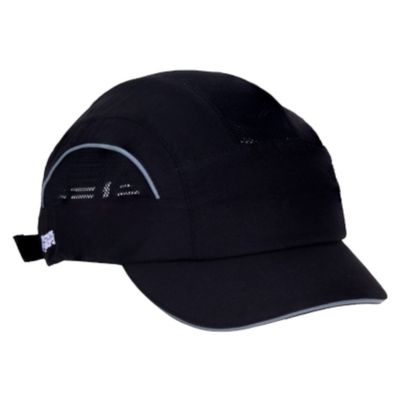 Coverguard - Dénomination couleur STYLCAP BLACK Medium (Casquette anti-heurt visière moyenne)