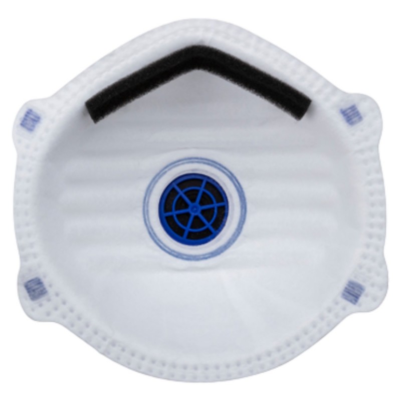 Coverguard - Masques FFP2 NR anti-poussières avec valve (Pack de 10)