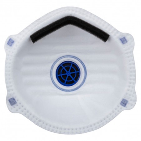 Coverguard - Masques FFP2 NR anti-poussières avec valve (Pack de 10)