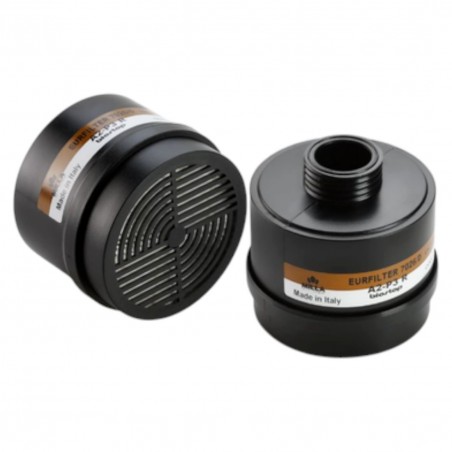 Coverguard - Filtre à pas de vis DIN40 A2P3 R pour PANAREA / EURMASK / PANORAMASK / POLYCARBOMASK (boîte de 6 cartouches) -