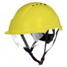 Coverguard - Casque de sécurité jaune HV ABS ventilé (PHOENIX WIND)