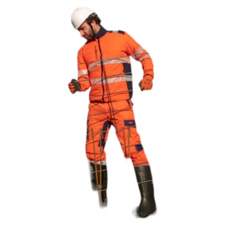 Coverguard - Casque de chantier PELICANO blanc harnais textile 6 points serrage molette, jugulaire 2 points (Conditionnement)