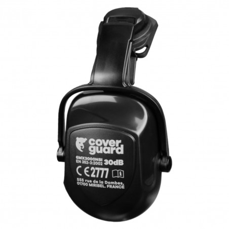 Coverguard - Coquilles anti-bruit MAX 300 (adaptable casque sécurité - 30db)