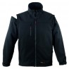 Coverguard - Veste Softshell 2 en 1 transformable sans manches YANG 2 en 1 noir