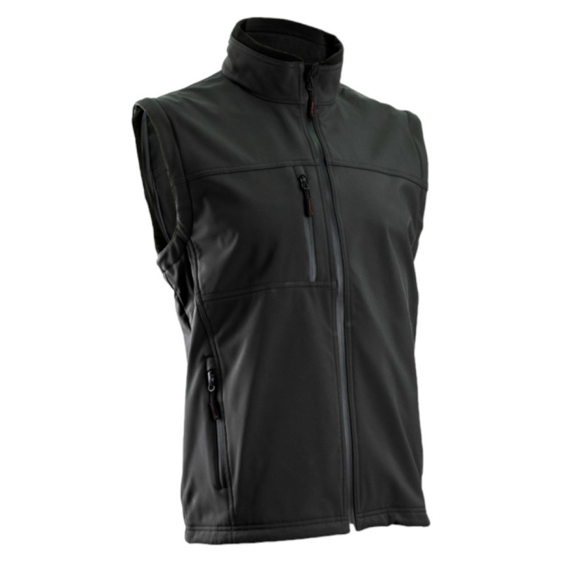 Coverguard - Veste Softshell 2 en 1 transformable sans manches YANG 2 en 1 noir