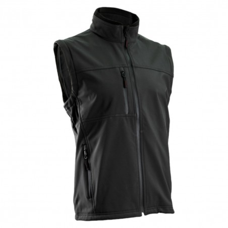 Coverguard - Veste Softshell 2 en 1 transformable sans manches YANG 2 en 1 noir