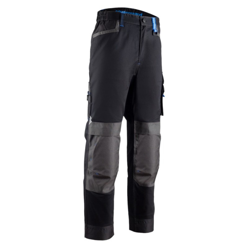 Coverguard - Pantalon de travail TELICA noir et bleu