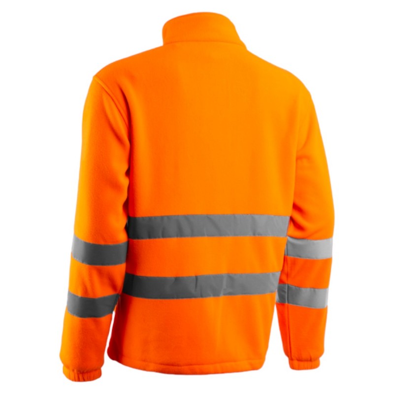 Coverguard - Veste polaire avec bandes réfléchissantes haute visibilité RITTO orange