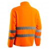 Coverguard - Veste polaire avec bandes réfléchissantes haute visibilité RITTO orange