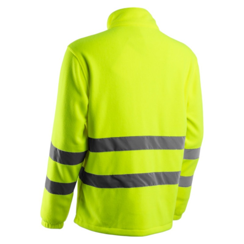 Coverguard - Veste polaire avec bandes réfléchissantes haute visibilité RITTO jaune