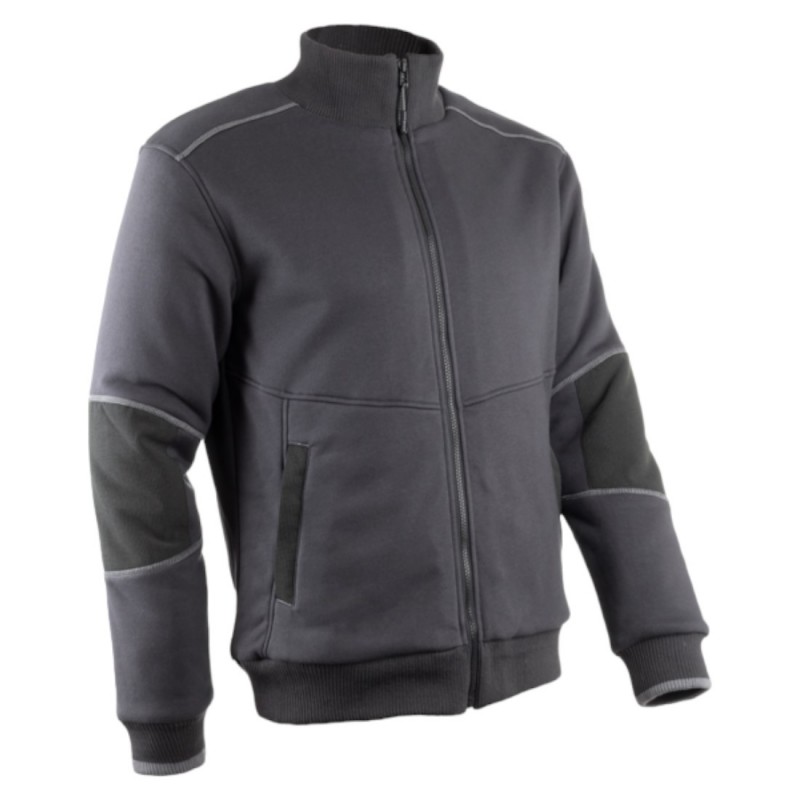 Coverguard - Veste de travail chaude avec doublure Sherpa RAKOUN gris