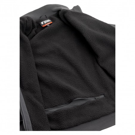 Coverguard - Veste de travail chaude avec doublure Sherpa RAKOUN gris