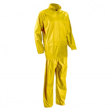 Coverguard - Ensemble de pluie imperméable avec cordon de serrage PLUVIO jaune
