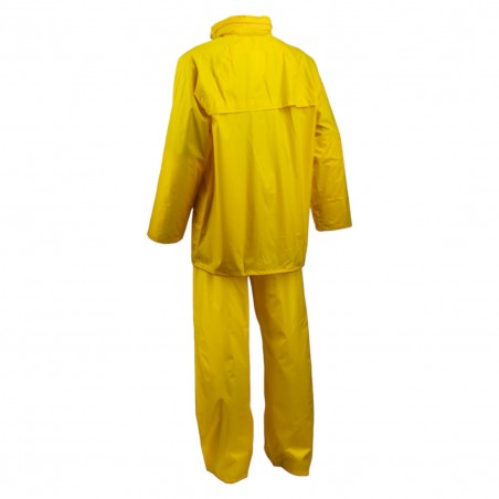 Coverguard - Ensemble de pluie imperméable avec cordon de serrage PLUVIO jaune