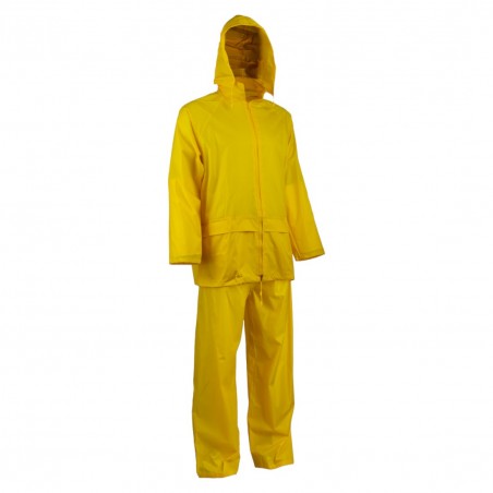 Coverguard - Ensemble de pluie imperméable avec cordon de serrage PLUVIO jaune