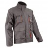 Coverguard - Veste de travail NAVY/PADDOCK II gris et orange