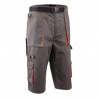 Coverguard - Bermuda de travail long NAVY/PADDOCK II gris et orange