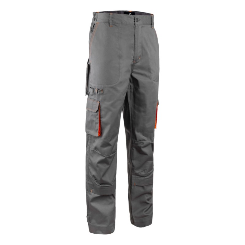 Coverguard - Pantalon de travail NAVY/PADDOCK II gris et orange