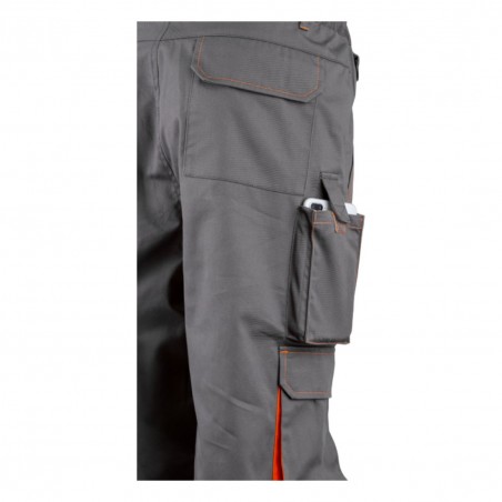 Coverguard - Pantalon de travail NAVY/PADDOCK II gris et orange