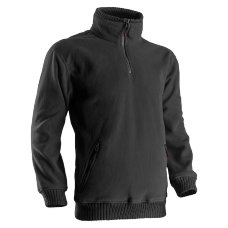 Coverguard - Pull en polaire chaud ANGARA noir