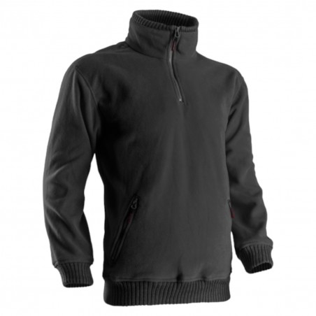 Coverguard - Pull en polaire chaud ANGARA noir