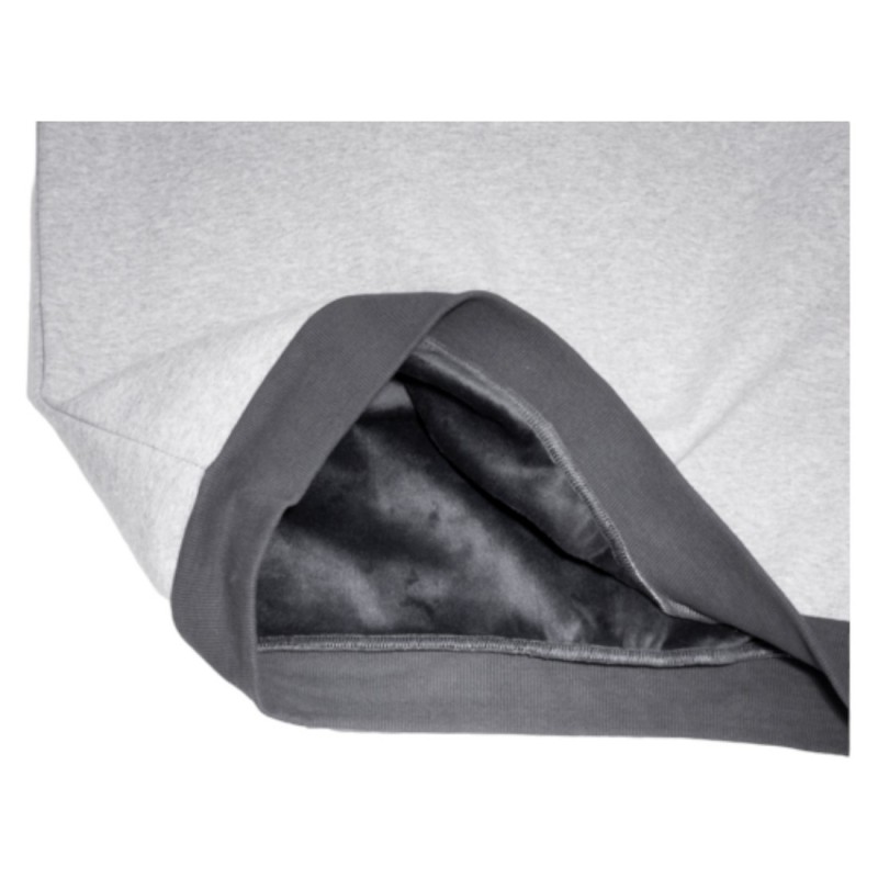 Coverguard - Sweat-shirt avec col montant zippé ORCKA gris clair