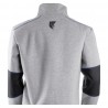 Coverguard - Sweat-shirt avec col montant zippé ORCKA gris clair