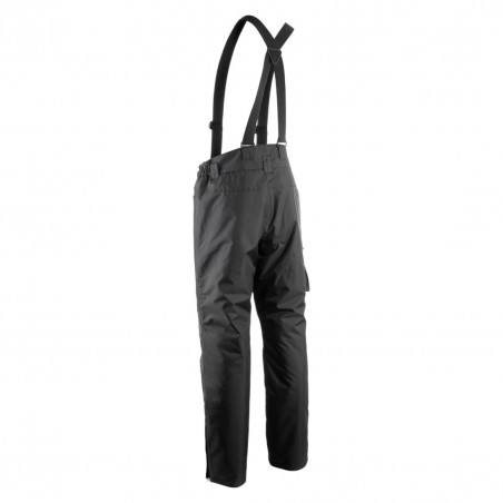 Coverguard - Pantalon de travail très chaud avec bretelles imperméable MARMOTTE noir