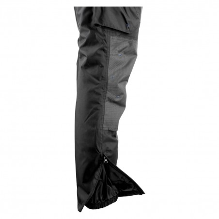 Coverguard - Pantalon de travail très chaud avec bretelles imperméable MARMOTTE noir