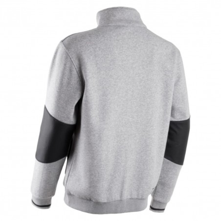 Coverguard - Veste de travail chaude molletonnée avec coudes renforcés KIJI gris clair