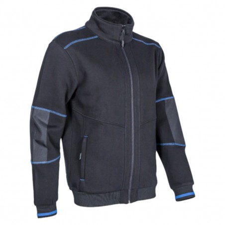 Coverguard - Veste de travail chaude molletonnée avec coudes renforcés KIJI noir