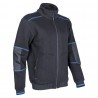 Coverguard - Veste de travail chaude molletonnée avec coudes renforcés KIJI noir