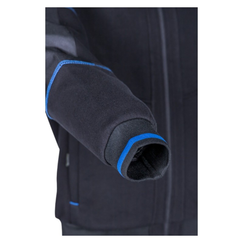 Coverguard - Veste de travail chaude molletonnée avec coudes renforcés KIJI noir