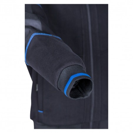 Coverguard - Veste de travail chaude molletonnée avec coudes renforcés KIJI noir