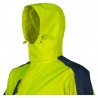 Coverguard - Veste de pluie 2 couches légère et imperméable haute visibilité HOTARU jaune et bleu marine
