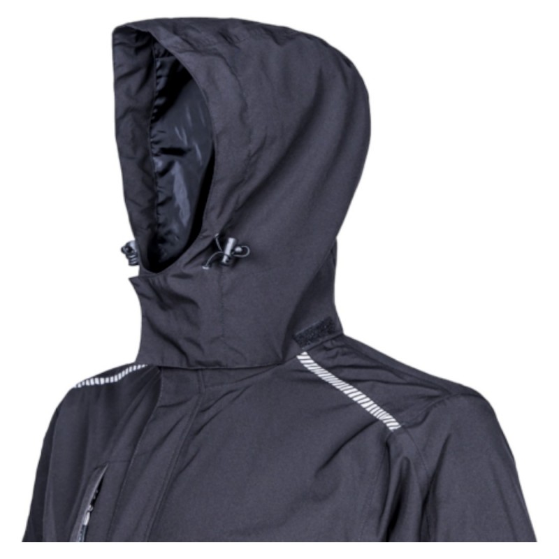 Coverguard - Veste de pluie 2 couches légère et imperméable HOTARU noire