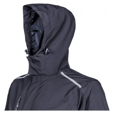 Coverguard - Veste de pluie 2 couches légère et imperméable HOTARU noire