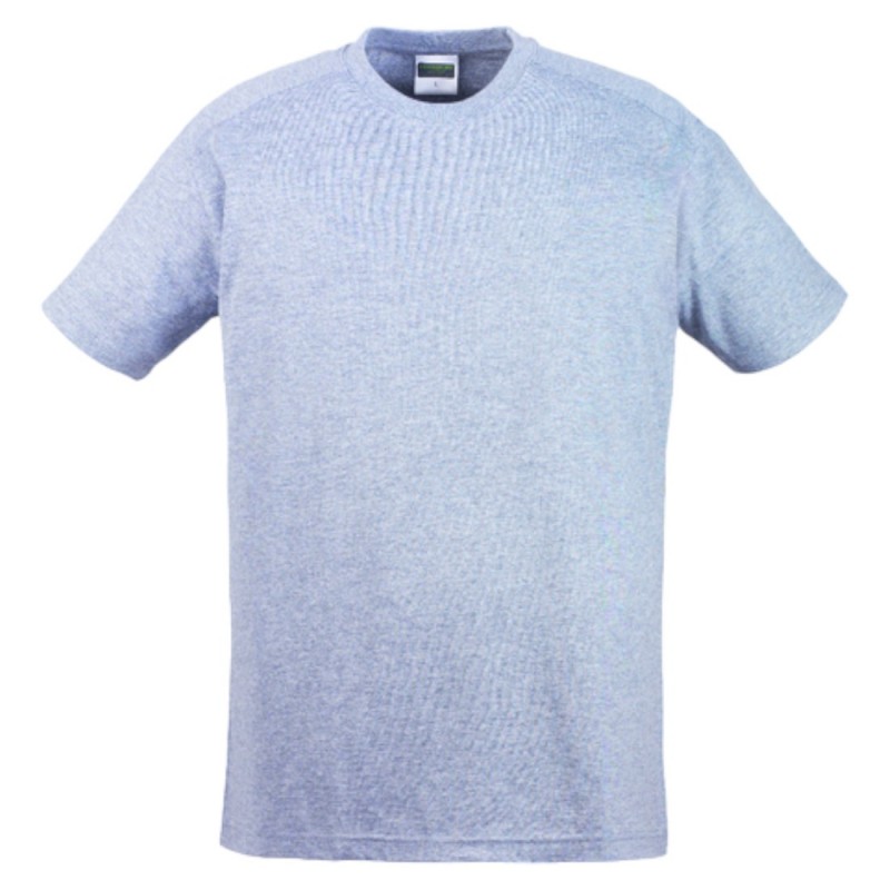 Coverguard - Tee-shirt manches courtes 85% coton 15% viscose HIKE gris chiné