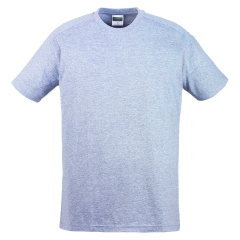 Coverguard - Tee-shirt manches courtes 85% coton 15% viscose HIKE gris chiné