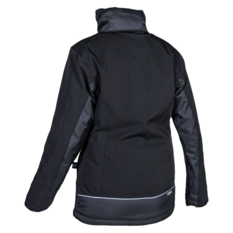 Coverguard - Parka chaude et imperméable pour Femmes HIBARI noir bleu