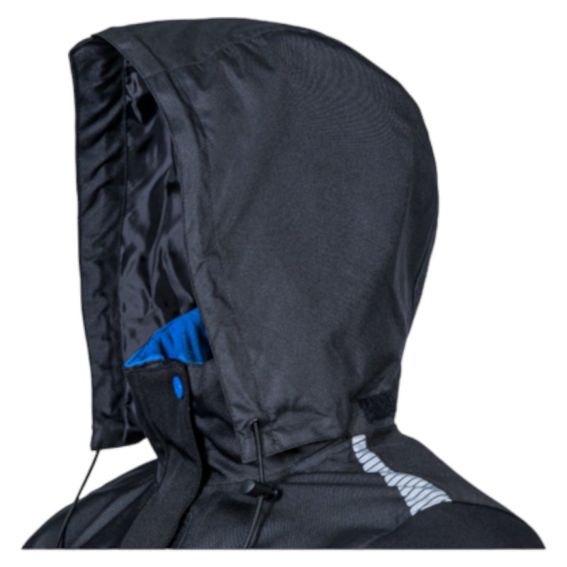 Coverguard - Parka chaude et imperméable pour Femmes HIBARI noir bleu