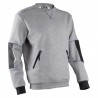 Coverguard - Sweat-shirtavec coudes renforcés HATO gris chiné