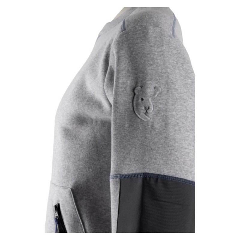 Coverguard - Sweat-shirtavec coudes renforcés HATO gris chiné
