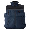 Coverguard - Gilet sans manches chaud en tissu Ripstop résistant RIPSTOP bleu marine noir