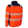 Coverguard - Veste de travail chaude haute visibilité FLAKE orange bleu marine