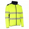Coverguard - Veste de travail chaude haute visibilité FLAKE jaune bleu marine