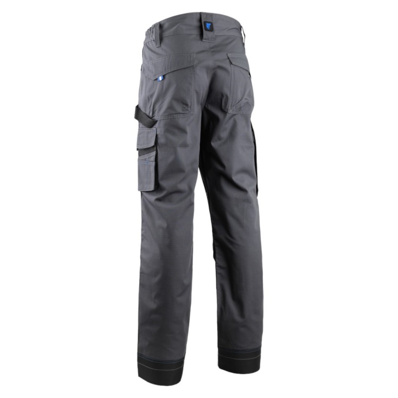 Coverguard - Pantalon de travail léger en tissu Ripstop ESCALA gris bleu