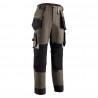 Coverguard - Pantalon de travail avec tissu Ripstop Stretch CRISTOBAL marron